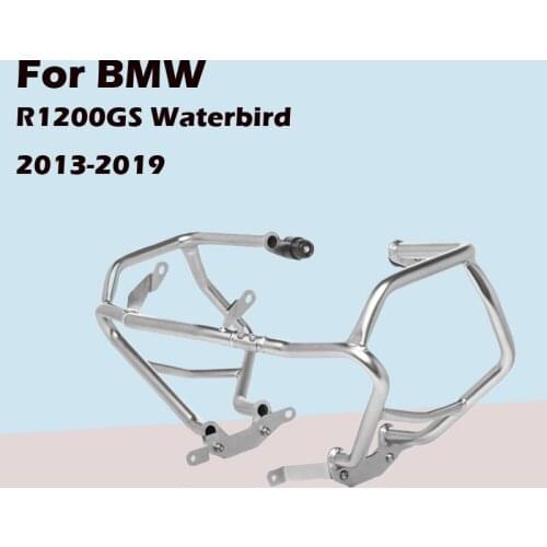Engine Fender Bumper Lower Bar Titanium Steel For BMW R1200GS Waterbird 2013-2019
