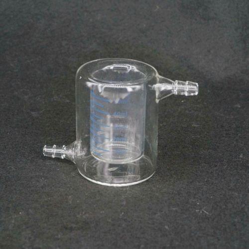 50ML Double Layer Jacketed Beaker G3.3 Glass for Photocatalytic Experiment