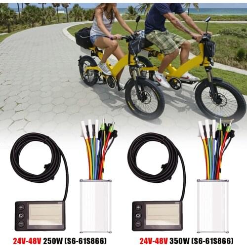 24-48V 250W/350W Electric Brushless Controller LCD Display Panel For Bicycle Scooter Motor