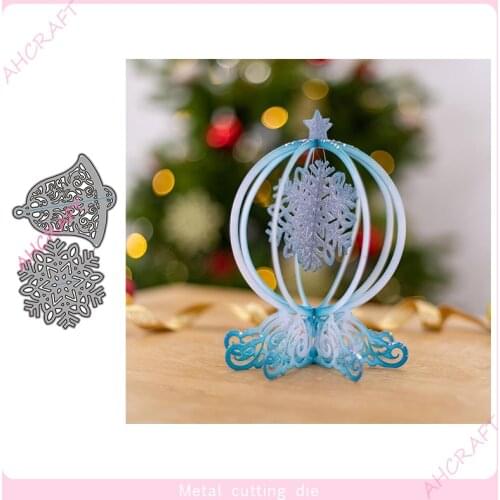 Bells and Snowflakes Metal Cutting Dies for DIY Scrapbooking Photo Album Decorative Embossing Paper Card Crafts Die 2021
