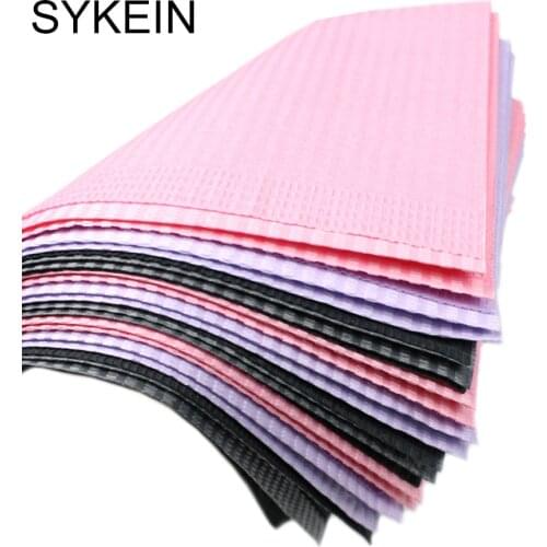 25 PCS Disposable Tattoo Cleaning Wipes Dental Piercing Bibs Waterproof Sheets Double Layer Sheets Tattoo Accessories