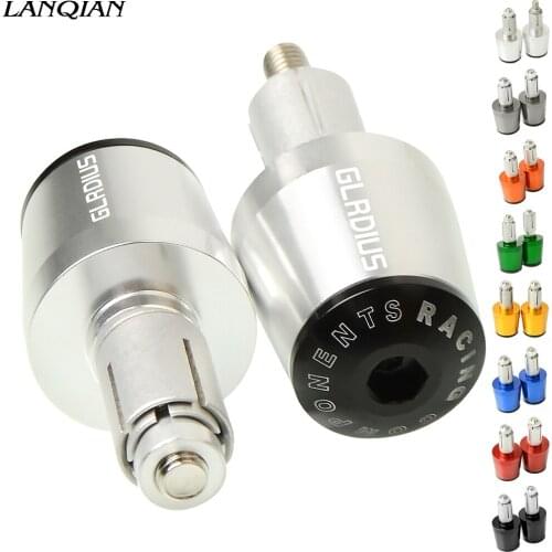 Motorcycle Handle Bar End Grips Cap Caps Plug Slider For Suzuki SFV650 SFV 650 GLADIUS 2009 2010 2011 2012 2013 2014 2015