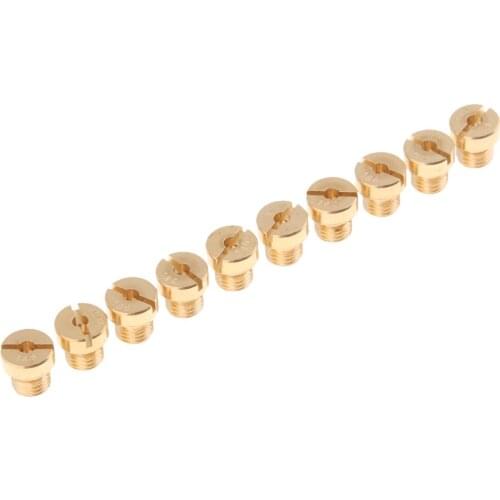 Universal Engine Carburetor Main Jet Kit #128 130 134 135 Injector Nozzle