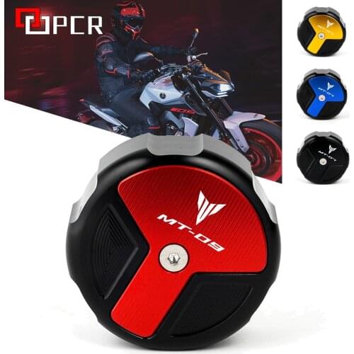 Motorcycle Rear Brake Reservoir Fluid CNC Tank Cover Oil Cup Cap For Yamaha TRACER 900 700 GT 900GT TRACER MT09 MT07 MT 09 MT 07