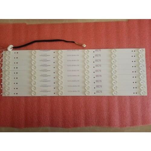1set=9Pieces LED Backlight strip 5lamp For Sky worth 49E360E 49E361W Light Bar IC-A-SKA49D344LED