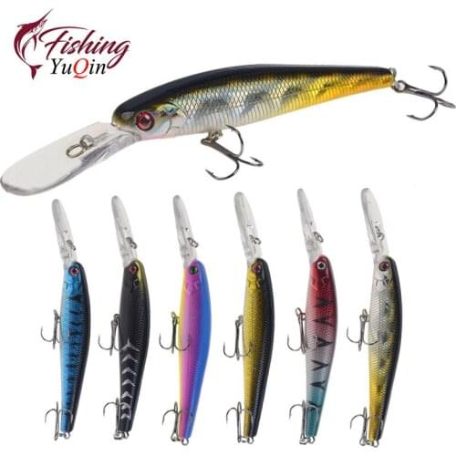 1 PCS/Lot 12.5cm/13.5g Minnow Fishing Lures Wobbler Hard Baits Crankbaits ABS Artificial Lure for Bass Pike Fishing Tackle