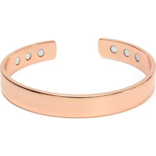 2018 Fashion Jewelry New Rose Gold Magnets Magnetic Therapy Tools Bangle Bijoux Arthritis Pain Relief Love Bracelets For Women
