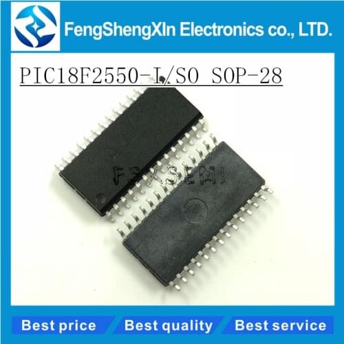 5pcs/lot PIC18F2550-I/SO PIC18F2550 SOP-28 IC USB Microcontrollers