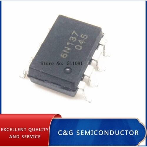 50PCS EL6N137 EL6N137S 6N137 smd SOP8