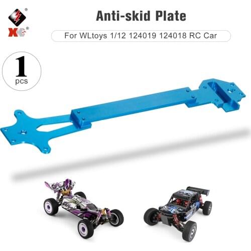 Anti-skid Plate Aluminium Alloy Radio Tray ESC Hold Down Plate RC Parts for WLtoys XKS 1/12 124019 124018 RC Car RC Racing Car