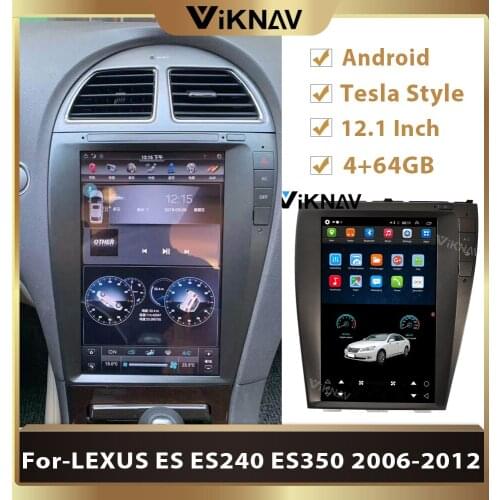 For-Lexus ES ES240 ES350 Original Car Without Screen radio android auto stereo car audio video multimedia player gps navi