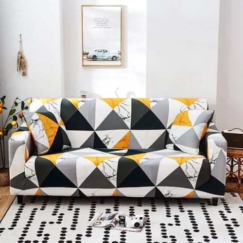 Elastic Sofa Cover Knitted Elastic Lazy All-inclusive Sofa Cover Sofa Cover Armchair Cover Living Room Furniture Home