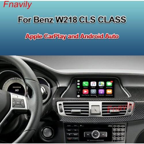 Fnavily OEM Retrofit Wireless CarPlay For Mercedes Benz W218 CLS CLASS Apple CarPlay And Android Auto Retrofit Kit 2011-2015