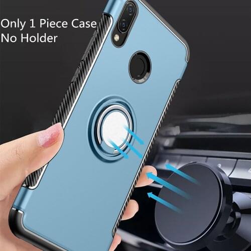 Huawei P Smart Plus Case Cover Shockproof Bumper Ring Silicone Protector Case Cover For Huawei P Smart Plus Nova3i Fundas Coque