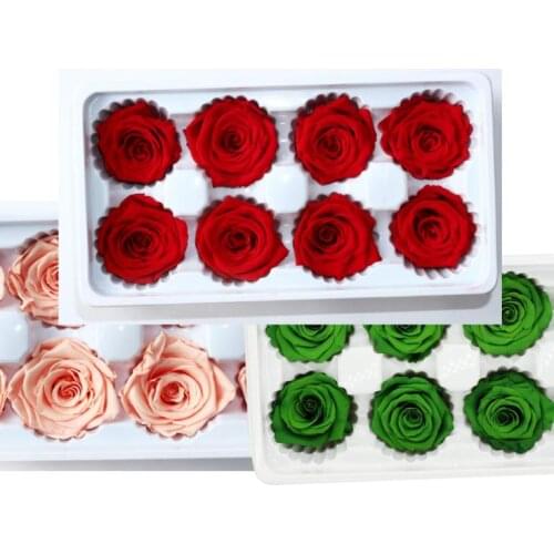 Artificial Flowers Rose 8pcs 1set 4-5CM Romantic Flower Preserved Flower Valentines Day Eternity gift mothers day Eternal Rose