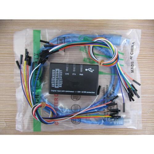 New USB Logic 100MHz 16Ch Logic Analyzer Logic16 Logic Analyzer for ARM FPGA