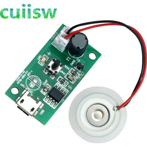 USB Mini Humidifier DIY Kits Mist Maker and Driver Circuit Board Fogger Atomization Film Atomizer Sheet Mini Oscillating