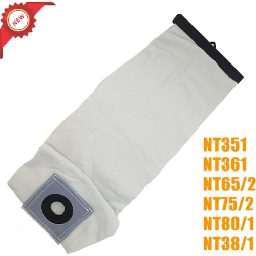 TOP quality Washable Vacuum Cleaner parts For KARCHER VACUUM CLEANER Cloth DUST Filter BAGS NT351 NT361 NT65/2 NT75/2 NT80/1