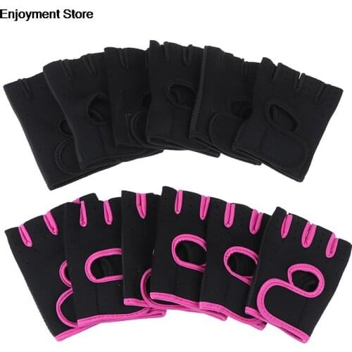 New Multi-colors Women Men Fitness Exercise Workout Fitness Gym Sports Gloves Gym Training Hiking Gloves