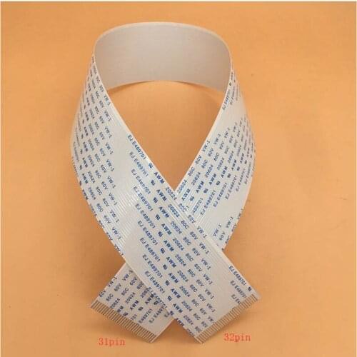 10PCS DX5 printhead data cable 31pins for Thunderjet VJ1802 VJ1801S Litu Niprint DX5 head Flat FFC head cable (31pins&32pins)