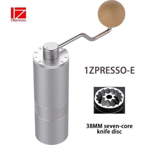 1Zpresso e Manual Grinder Burr Grinder Kitchen Grinding Tools Mini Bean Milling Stainless Steel Adjustable Coffee Bean Mill 25g