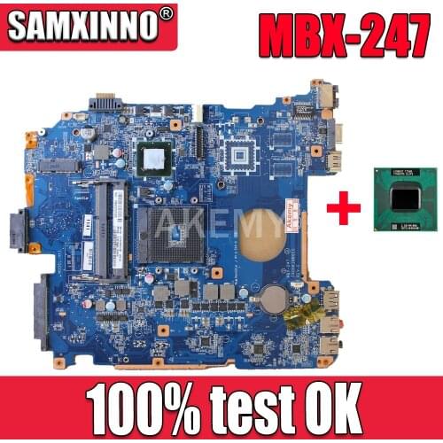SAMXINNO For SONY VPCEH MBX-247 Laptop motherboard A1827699A DA0HK1MB6E0 REV.E HM65 Mainboard Test good