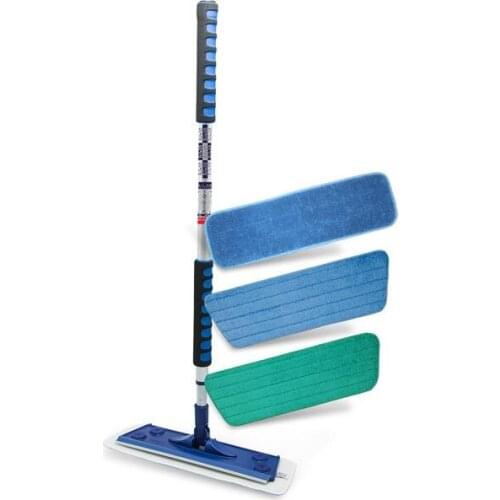 Silva Microfiber Telescopic Mop 3 Vinly Home Ground floor Tiles Parquet Laminate Cleaning Set
