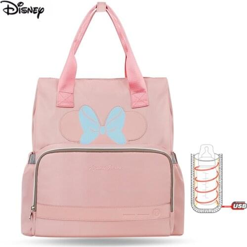 Disney Diaper Bag Mothers Bag Milk Insulated Thermal Insulation Multifunction Large Capacity Maternity Backpack For Baby Travel