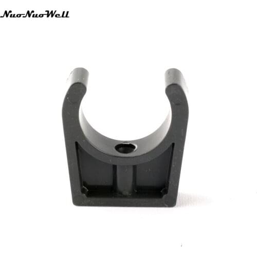 Nuonuowell PVC-U Water Pipe U Type Tube Card Pipe Clamp 40mm U-Type Row Card Bracket Low-headed Flat Tube