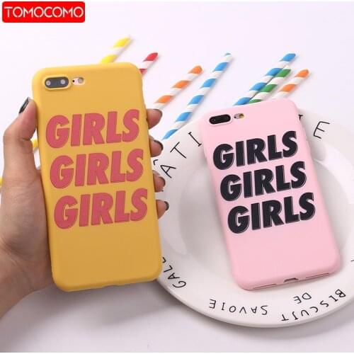 Girls Gang Fun Fashion Cute Soft Silicone Matte Case Fundas Coque Cover For iPhone 11 Pro 6 6S 12 SE 8 8Plus X XS Max 7 7Plus