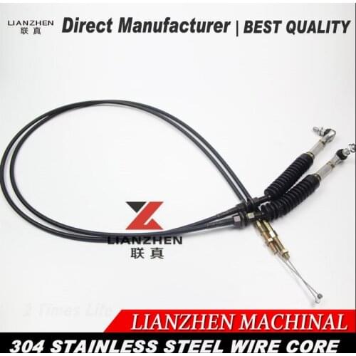 Excavator parts E312C throttle control cable motor accelerator cable direct manufacturer
