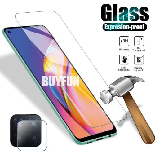 For OPPO Reno5 Lite Pro Safety Glass/Camera Protective Film For Reno 5 5Lite 4Z Tempered Glass On For Reno5Lite Reno4 Z HD Clear