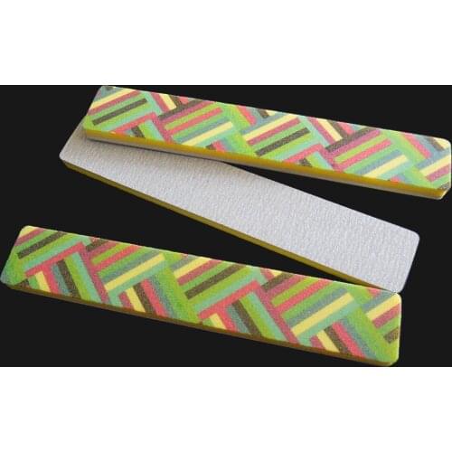 1 pc professional nail file sponge sandpaper nail file nail emery boards nail salon boards manicure tool