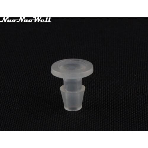 10pcs NuoNuoWell Plastic 5mm Silicone Tube Plug Aquarium Fittings Water tank Fish Tank Joint Oxygen Pump Hose End Connector