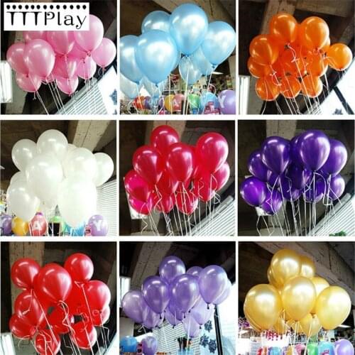 100pcs/lot 10inch Rose 1.5g Latex Balloons Air Balls Inflatable Wedding Decoration Supplies Kid Birthday Party Float Ballon Toys