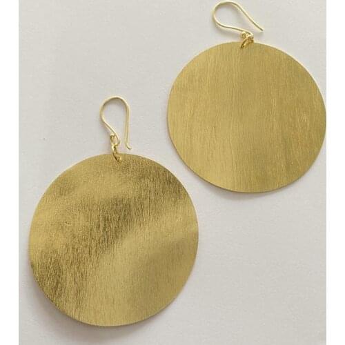 Big African earrings, extra large brass earrings, ethnic earrings, dangle hook earrings, brass hoops, mothers day gift, trending