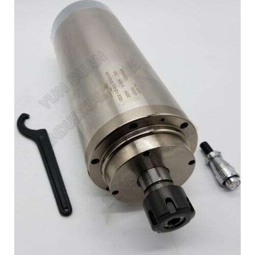 Changsheng 5.5KW 7.5HP 125mm ER25 220V AC 24000rpm Water Cooled Spindle Motor 3PH Engraving Router Wood working carving machine