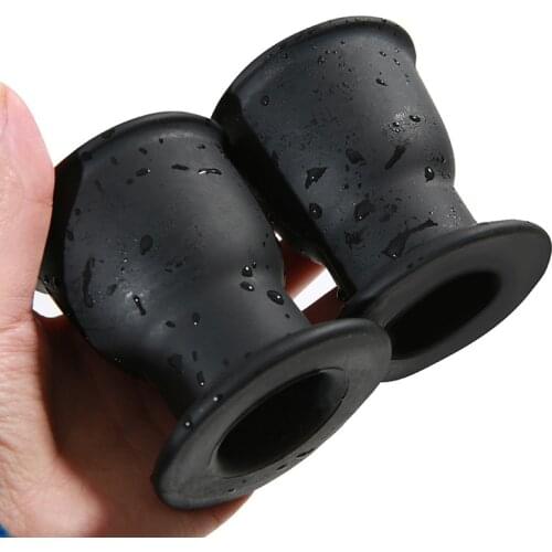 Black Hollow Anal Plug Big Vagina Anus Shower Cleaning Enemator Anus Dilator Speculum BDSM Adult Sex Toys For Man Women