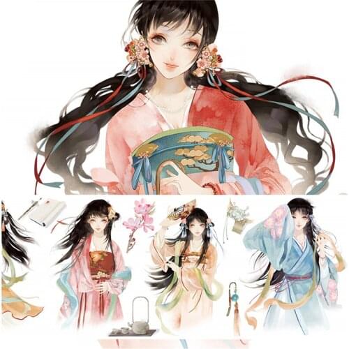 Ancient Chinese Beauty Washi Tape Stationery