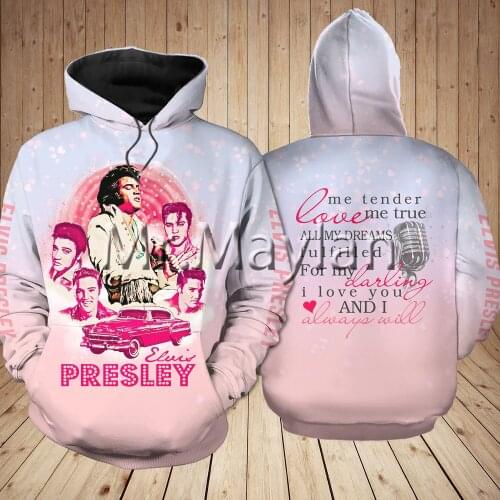 The King Elvis Presley 3D Printed Jacket Men/Women Casual Streetwear Sweatshirts Unisex Autumn Coat Boys Clothes Tops 5XL CZ-88