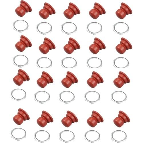 36045A 20pcs Primer Bulb Replace Parts with O-Ring Fit Tecumseh VLV40 VLV50 VLV55 VLV60 VLV65 TVS90 VLV126