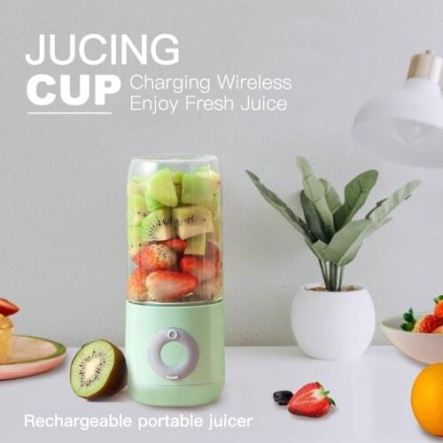6 Cutter Mini Portable Juicers USB Electric Mixer Fruit Smoothie Blender For Machine Food Processor Maker Juice Extractor