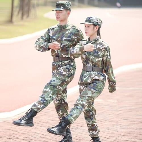 Men Camouflage Suit Girls Summer Thin Work Clothing Childrens Training Uniforms Soldier Army Military Uniform Training Uniforms
