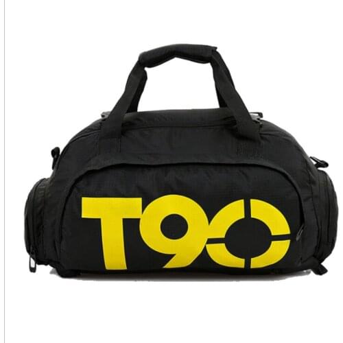 2021 New Cheap Sequins Black Gym Bag Women Shoe Compartment Waterproof Sport Bags For Fitness Training Yoga Bolsa Sac De Sport