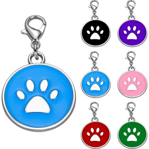 Personalized Anti-lost Custom Dog ID Tag Engraved Pet Dog Collar Accessories Cat Puppy ID Tag Stainless Steel Name Tel Tags