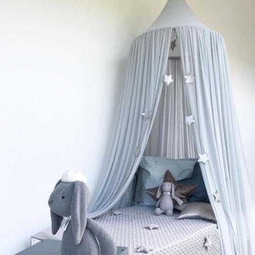 Little Kids Hanging Mosquito Net Princess Bed Canopy Mesh Crib Reading Nook Canopy Round Dome Fairy Net Tent Castle Net