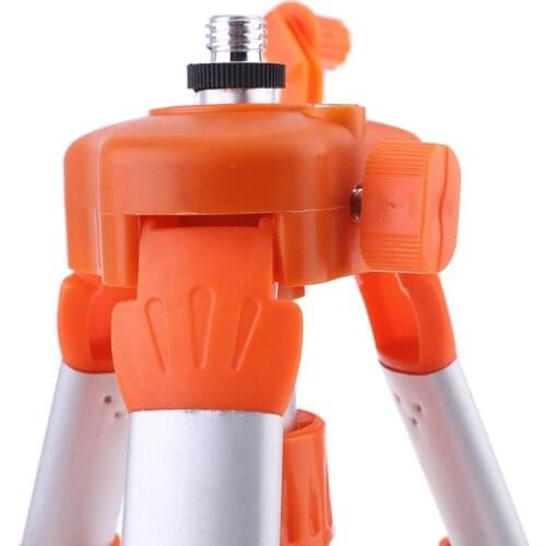 Portable Adjustable Aluminum Tripod for 5/8\" Laser-Level Levels w/ Bubble Level 964E