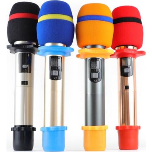 Wired/wireless Microphone Soft Silicone Skidproof Case Mic Anti-slip Base Non-skid Ring KTV Replacement Drop Resistance Circle