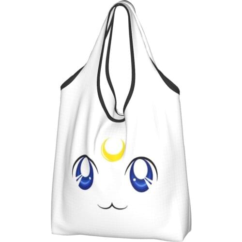 Pink Sailor Princess (3) Canvas Bag Woman Shoulder Bag Anime Ins Shopper Bag