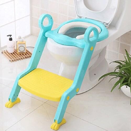 Toilet Seat Potty Training Seat Urinal for Boys Folding Chair Stool Staircase Toilet Ladder for Baby Toddler Girl Safe Potties